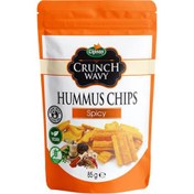 Resim CİPSAŞ Crunch Wavy Baharat Aromalı Humus Cips 85g 