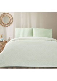 Resim Taç Jakar Soleya Çift Kişilik Pike Takımı Mint 000000001000050034 Mint 