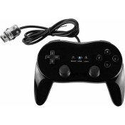 Resim Serfhyff Nintendo Wii Ikinci Nesil Kablolu Oyun Denetleyicisi Oyun Oyun Oyun Konsolu Joypad Uzak Pad-Black (Yurt Dışından) 