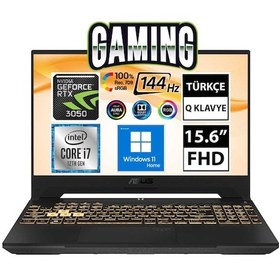 Resim Asus Tuf Gaming F15 FX507ZC4-HN008W3 i7-12700H 32 GB 512 SSD RTX3050 15.6" W11H FHD Dizüstü Bilgisayar 