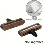 Resim Cloud011 Ceviz Kokulu Difüzör Klips 10 Çubuklu Araç Parfüm Ağaç Aroma 