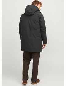 Resim Jack & Jones 12259459 Erkek Siyah Mont & Kaban Siyah 