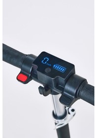 Resim Elektrikli Çocuk Scooter 130w 3 Kademe Hız Ayarlanabilir Gidon Uzun Menzil Koruma Seti Hediye Siyah 