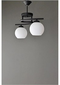 Resim Hestia Siyah Kasa Beyaz Camlı 2liavize Siyah 