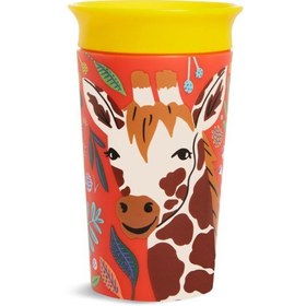 Resim Munchkin Mucize 360° Wildlove Alıştırma Bardağı 12 ay+ 266 ml Zürafa 