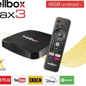 Resim wellbox Max3 Android Tv Box Android 12 Sesli Komut 2gb Ram 16GB Hafıza 
