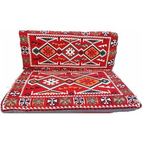 Resim Algelsineve Şark Köşesi İkili Seti Kırmızı 