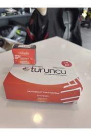 Resim MOTORİDERS Turuncu Gps Sistemi 24 Aylık Alarm Kitli 