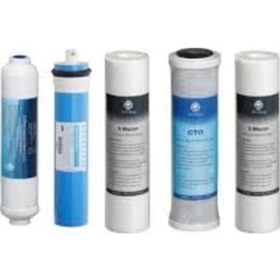 Resim Su Arıtma 10'' Açık Model Beşli Filtre Seti 