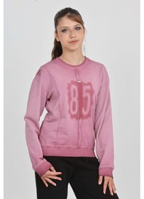 Resim Toontoy Kız Çocuk 85 Baskılı Sweatshirt Gülkurusu 