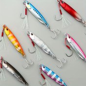 Resim Metal Döküm Aletleri Kaşık 10/15/20/30/40/50/60/80 Gramlar Sahil Döküm Jigging Balık Deniz Levre Balıkçılık Yemleri Yapay Yem İşleme 