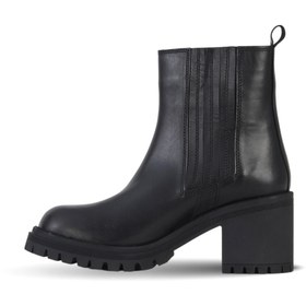 Resim Bueno Shoes Siyah Deri Kadın Topuklu Bot 39wb8120 