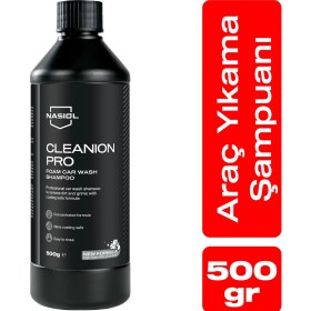 Resim Nasiol Cleanion Pro Yoğun Köpüklü Konsantre Araç Yıkama Şampuanı-25 Yıkama-500gr-Fırçasız Oto Yıkama 