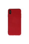 Resim artlab Art İphone Xs Max Kılıf Nano İçi Kadife Silikon - Kırmızı Lab 