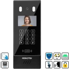 Resim Perkotek Vp-Ip 80 Görüntülü Diafon Dış Ünite 