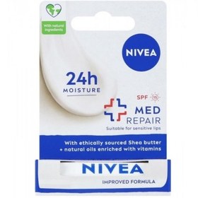 Resim Nivea Lip Med Repair SPF 15 Dudak Bakım Kremi 4,8gr 