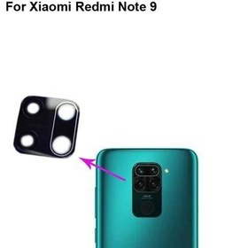 Resim Xiaomi Redmi Note 9 Arka Kamera Camı (Çıtasız Sadece Cam) 