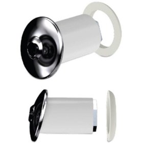 Resim yapıtaşı Yt33 Paslanmaz Küresel Uçlu Egimli Klozet Taharet Çubuğu Ucu Perletörü-15 Derece Egimli 