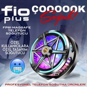 Resim FİOPLUS Telefon Soğutucu Fan + Aliminyum Destekli Soğutucu Radiator 