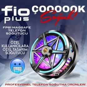 Resim FİOPLUS Telefon Soğutucu Fan + Aliminyum Destekli Soğutucu Radiator 