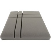 Resim Tenfowee 12 Adet Gri Akustik Paneller - 30x30x5cm Yüksek Yoğunluklu Ses Emici Yalıtım Materyali - Duvar Dekorasyonu Ve Akustik İşleme İçin 10.1" 