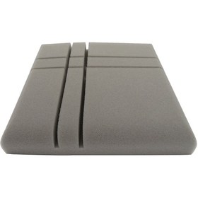 Resim Tenfowee 12 Adet Gri Akustik Paneller - 30x30x5cm Yüksek Yoğunluklu Ses Emici Yalıtım Materyali - Duvar Dekorasyonu Ve Akustik İşleme İçin 10.1" 