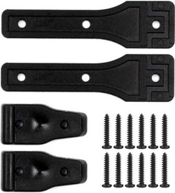 Resim Flybuy Tırmanma Takımı Scx10 Rc Plastik Mufunye Menteşe Kapı Iıı İçin Dayanıklı Axıal Axı03007 Arabası Abs 1/10 Me 