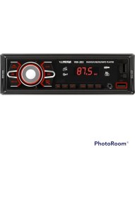 Resim Çift USB Bluetooth Oto Teyp, Kumandalı Mp3 Çalar ve Amfi Çıkışlı 