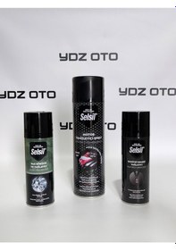Resim Selsil 3lü Bakım Seti Susuz Motor Temizleyici-emniyet Kemer Yaglayıcı-pas Sökücü 3 Adet 