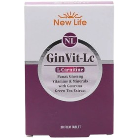 Resim NEW LİFE GinVit-LC 30 tablet 