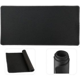 Resim MAROKEN 70x30cm Büyük Boy Oyuncu Gamer Mouse Pad Kaymaz Kenarı Dikişli Mouse Pad Klavye Fare Altlığı 