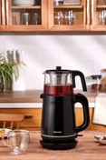 Resim HOMEND Royaltea 1744h Çay Makinesi Siyah 