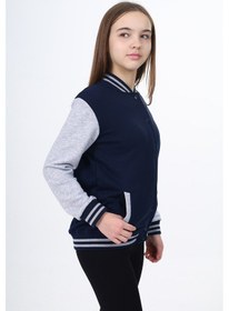 Resim Toontoy Unisex Çocuk Kolej Hırka Lacivert 