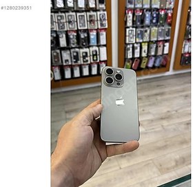 Resim Apple iPhone 15 Pro İkinci El YD | 128 GB | Natürel Titanyum 