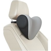 Resim A09 Araba Koltuğu Kafalık Hafızalı Köpük Rahat Boyun Yastığı, Stil: Standsız Gri Diğer 