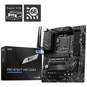 Resim MSI MB PRO PRO B760-P WIFI DDR4 SOKET 1700 DDR4 5333MHZ(OC) PCI-E Gen4 3X M.2 USB3.2 DP HDMI 1x2.5G LAN WI-FI 6E ATX 