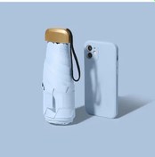 Resim Willowhaven Pembe 5 Katlı Ultra Hafif Upf 50+ Şemsiye - Rüzgar Geçirmez Taşınabilir Plaj Şemsiyesi 