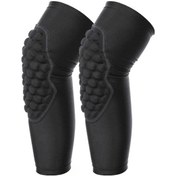 Resim Skycıty Çocuk Diz Koruyucuları Ve Dolgulu Kol Manşonları, Darbeye Dayanıklı Çocuk Diz Koruyucusu Y Siyah Siyah 