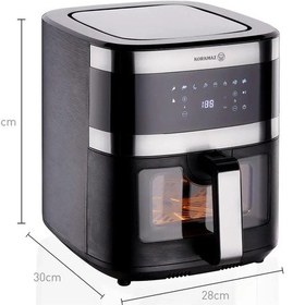 Resim Korkmaz Air Vision A890 7.5 Litre Airfryer 
