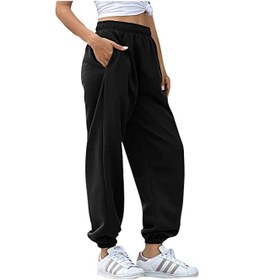 Resim Bluu Kışlık Diagonal Kumaş Elastik Bel Joggers , Eşofman Altı (528826685) Lacivert 