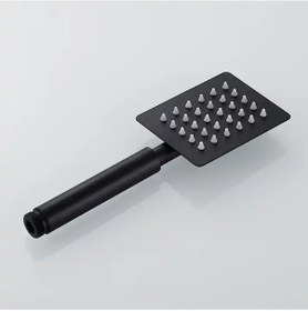 Resim 304 Paslanmaz Siyah El Duşu Duş Başlığı Siyah 