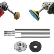 Resim Spibicyy Açı Taşlama Makinesi Uzatma Bağlantı Çubuğu, 80MM M10 Dişli Uzatma Şaftı, Model 100 Açı Taşlama Makinesi , Üst Plaka Ile, A (Yurt Dışından) 