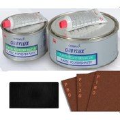 Resim Orbay Plastik Tampon ve Plastik Yüzey Polyester Macunu 500Gr Set 