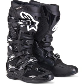 Resim Alpinestars Tech 7 Kros Motosiklet Botu Siyah 