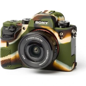 Resim EasyCover Sony A7/A7 R3/A9 Silikon Kılıf ECSA9C (Kamuflaj) 