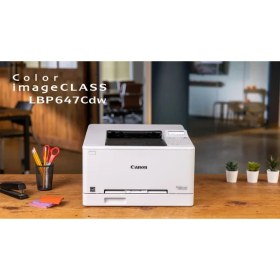 Resim Kaia Life Canon I-Sensys LBP647CDW, Wifi, Lan, Duplex, Renkli Lazer, Yazıcı (Dakikada 25 Sayfa) Orijinal Tonerli 