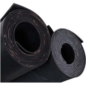 Resim Lastik Levha 6 Mm Bezli En:1 Mt Boy:1 Mt 