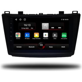 Resim Avaydel Mazda 3 Android Carplay Multimedya 2010-2013 4GB RAM + 32GB Hafıza + 4 Çekirdek 