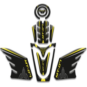 Resim Genel Markalar YAMAHA MT07 UYUMLU MOTORSİKLET TANK PAD SET (2021/2024) UYUMLU 04 