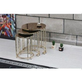 Resim Lale Zigon Sehpa 2 Borulu Demonte Shp 302 